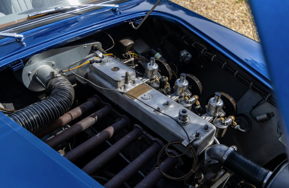 John Weller's overhead-camshaft aluminium straight-six in an AC Aceca